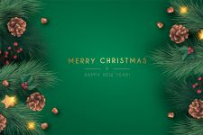 Merry Christmas 2019 and New Year 2020 Wallpaper